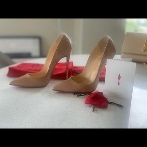 Authentic Christian Louboutin So Kate 120mm Sz 38